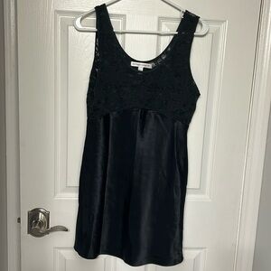 Vintage Victoria’s Secret lace, silky witchy M slip dress babydoll chemise y2K